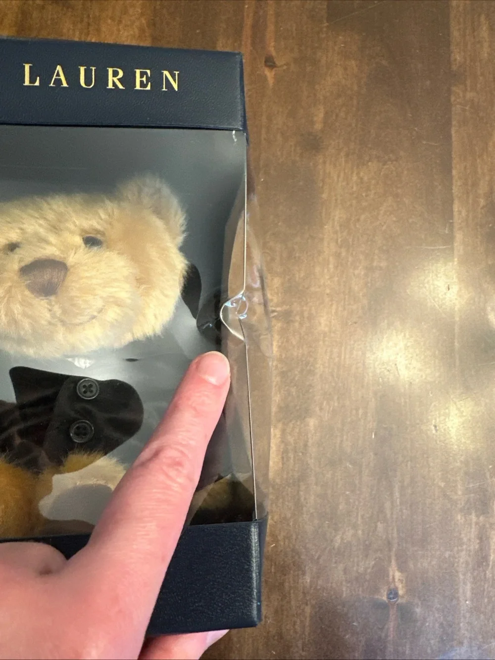 RALPH LAUREN POLO BEAR PLUSH STUFFED ANIMAL TUXEDO TEDDY *READ*